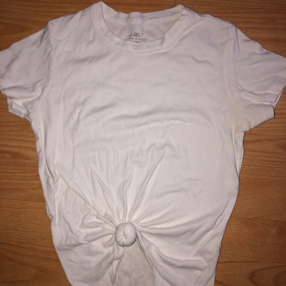 John Galt Brandy Melville plain white tee